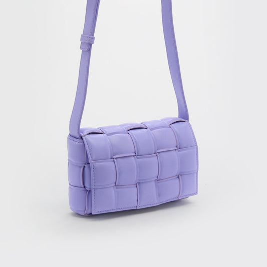 Small Padded Cassette Bag in Amethyst