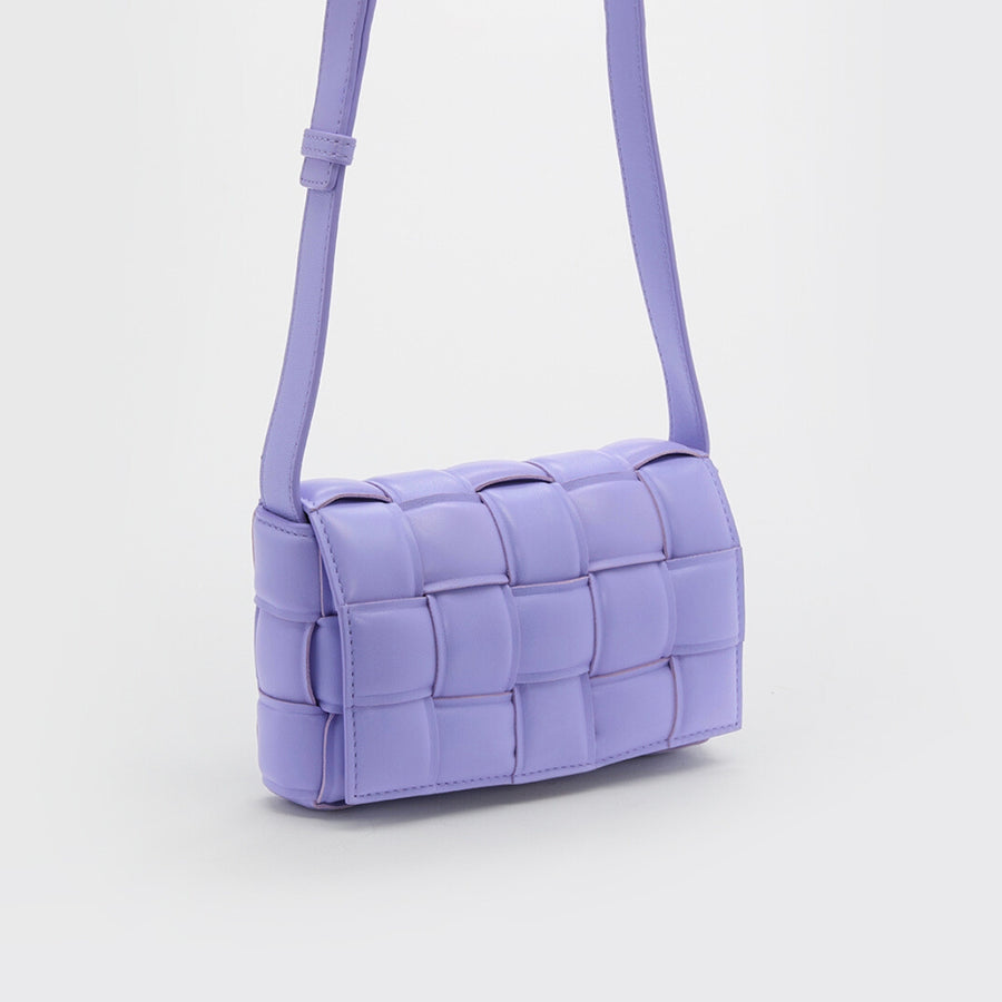 Small Padded Cassette Bag in Amethyst