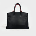 Clemence Leather Birkin 35 in Black 2004