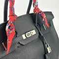 Clemence Leather Birkin 35 in Black 2004