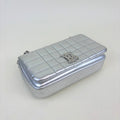 Mini Quilted Leather Lola Bag in Metallic Silver [ReSale]
