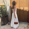 Small Triomphe Claude Shoulder Bag in Brown