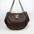 Vintage Sensual CC Tote in Brown Leather