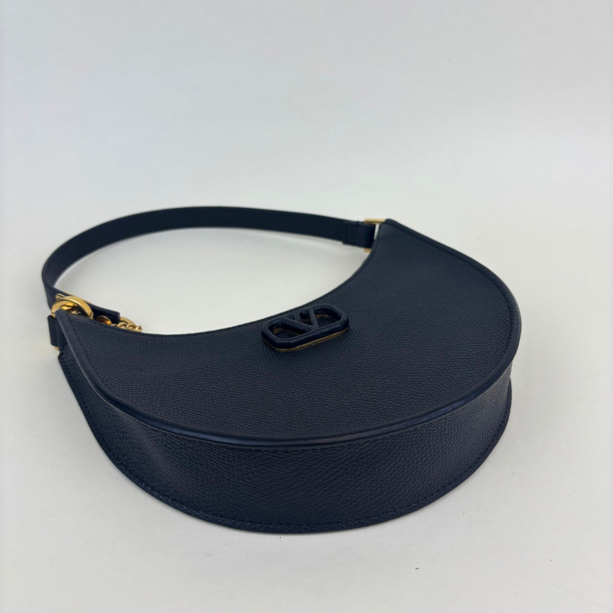 Garavani V-Logo Signature Mini Shoulder Bag in Black [ReSale]