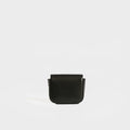 Mini Triomphe Crossbody Bag in Black