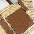 Small Basket Bag in Brown