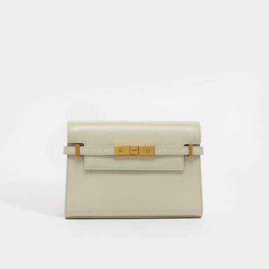 Small Manhattan Shoulder Bag in White