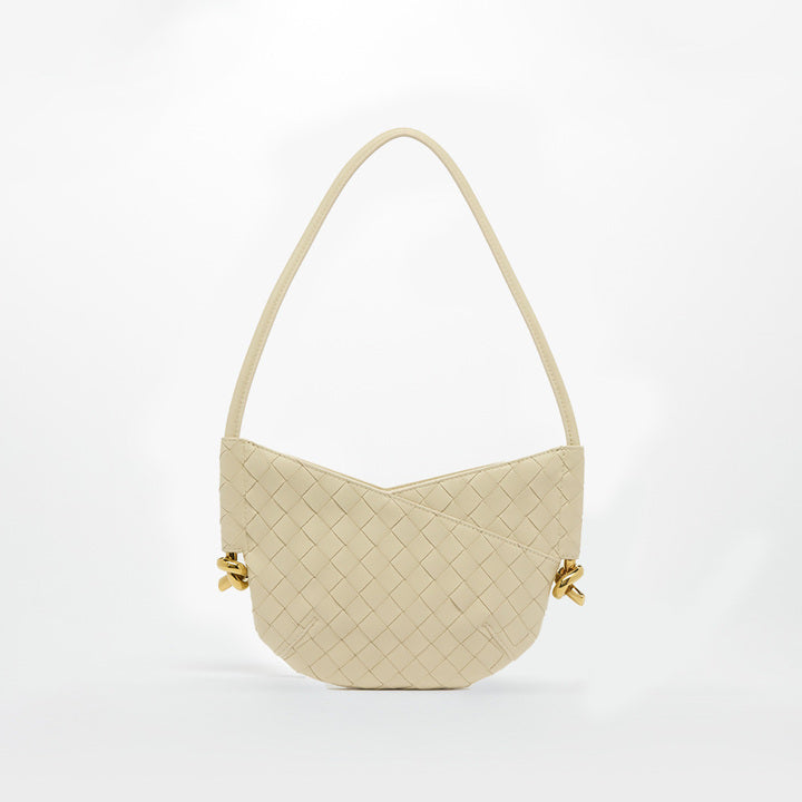 Mini Solstice Shoulder Bag in Sea Salt