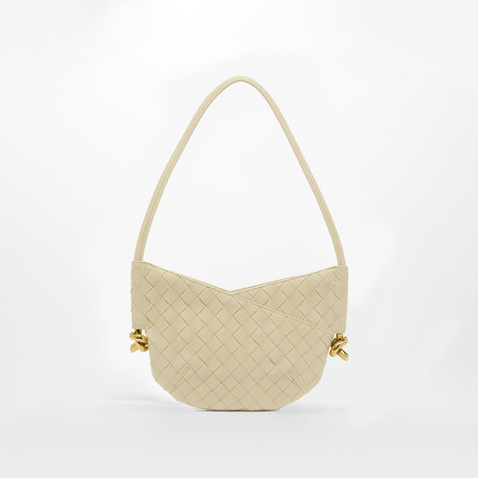 Mini Solstice Shoulder Bag in Sea Salt