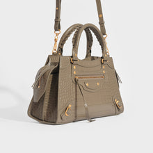 BALENCIAGA Small Neo Classic City Leather Bag in Biege COCOON
