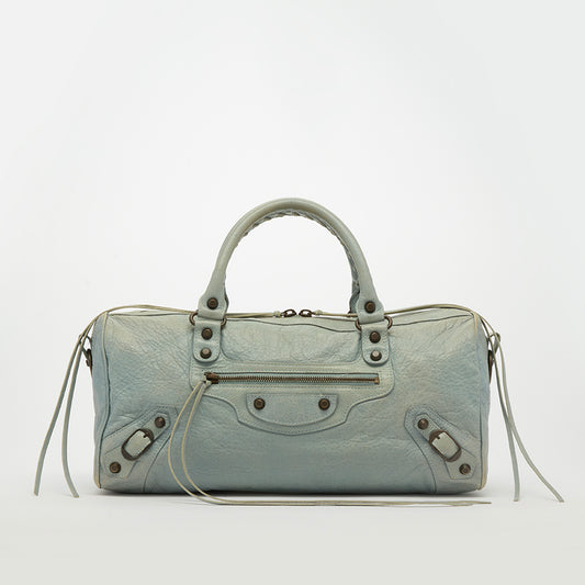 Medium Motorcross Bag in Light Blue
