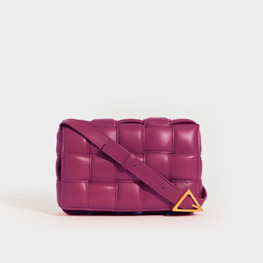 BOTTEGA VENETA Padded Cassette Bag in Cinnabar