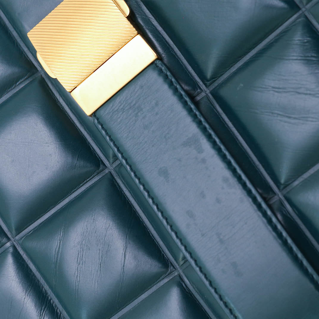 BOTTEGA VENETA The Padded Marie Leather Shoulder Bag in Ottanio [ReSale]