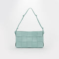 Small Brick Cassette Leather Bag in Ice