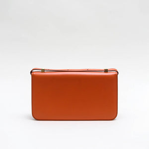 BOTTEGA VENETA The Classic Small Leather Shoulder Bag in Orange [ReSale]