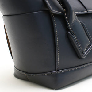BOTTEGA VENETA Arco Large Intrecciato Leather Tote Bag in Black [ReSale]
