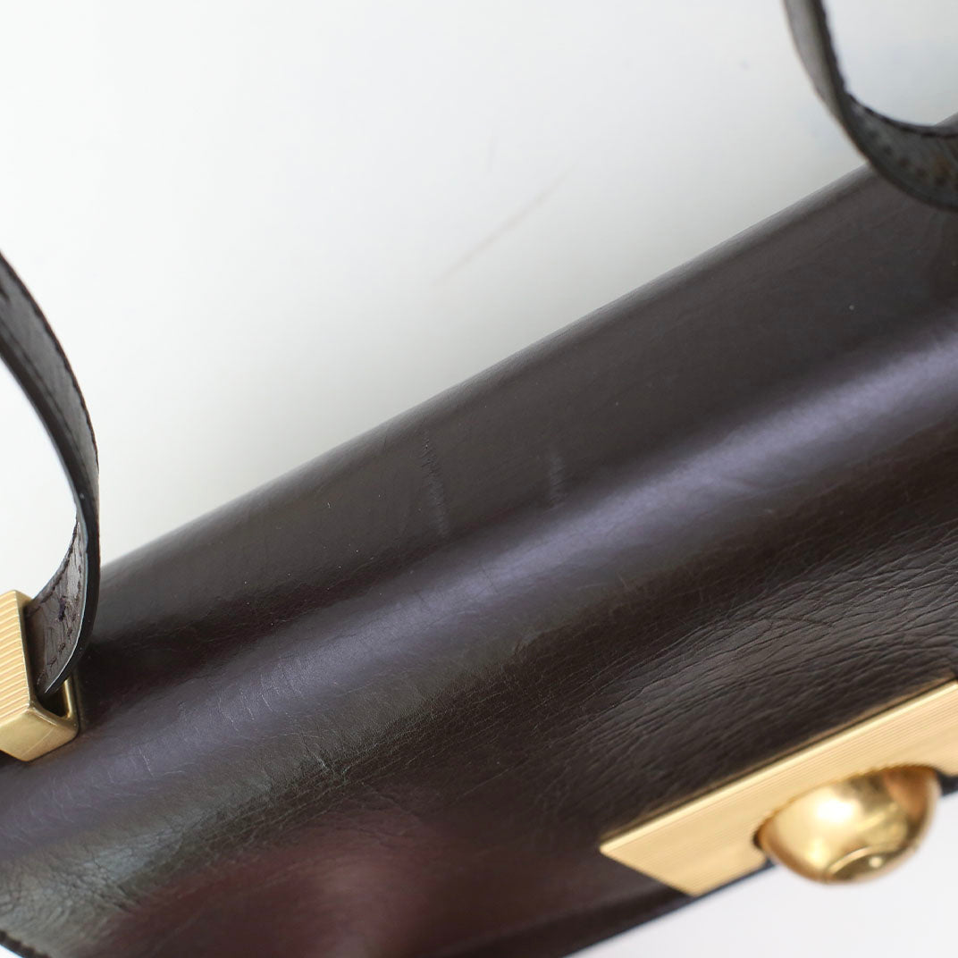 BOTTEGA VENETA The Classic Mini Leather Shoulder Bag in Fondente [ReSale]