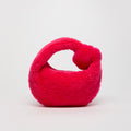 Mini Jodie Bag in Hot Pink Shearling