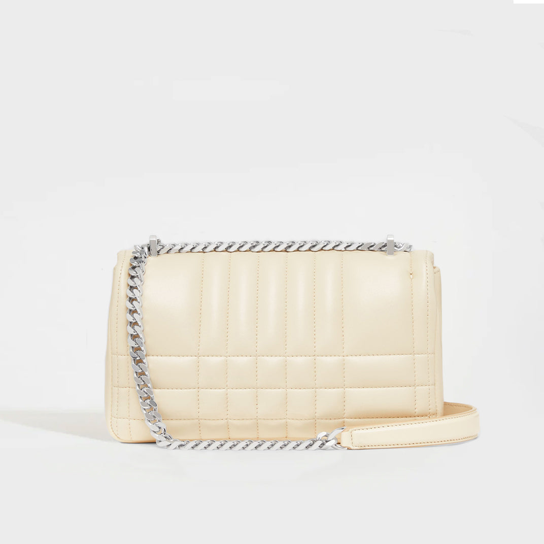 Small Quilted Lola Bag in Pale Vanilla [ReSale]