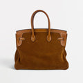 Birkin 35 in Grizzly Barenia Suede [ReSale]