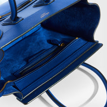 Load image into Gallery viewer, CELINE Micro Luggage Handbag in Blue