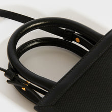 Load image into Gallery viewer, CELINE Mini Vertical Cabas Tote in Black Canvas