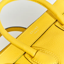 Load image into Gallery viewer, CELINE Nano Luggage Handbag in Yellow