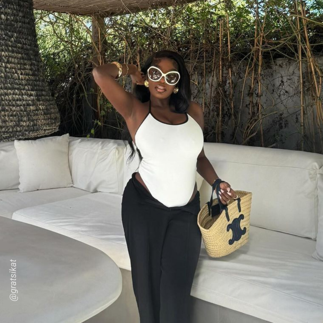 CELINE Triomphe Panier Basket Bag COCOON