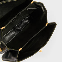 Load image into Gallery viewer, CELINE Vintage Horse Carriage Leather Shoulder Bag in Black