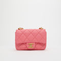 CC Funky Town Mini Lambskin Bag in Pink