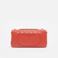 Classic East West Bag in Red Calfskin Leather