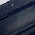 Classic Wallet on Chain in Navy Blue Leather 2013 - 2014