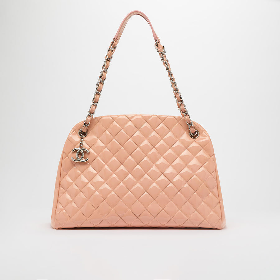 Mademoiselle Shoulder Bag in Pink Patent Leather 2012 - 2013 [ReSale]