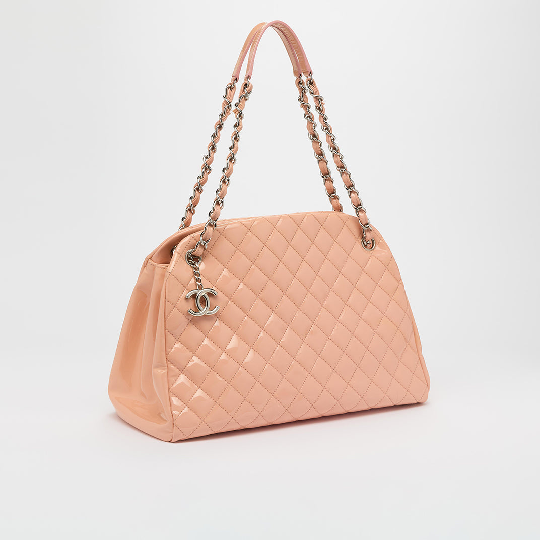 Mademoiselle Shoulder Bag in Pink Patent Leather 2012 - 2013