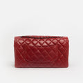 Maxi 3 Accordion Flap Bag in Red Lambskin 2011
