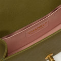Small Boy Bag in Olive Green Caviar Leather