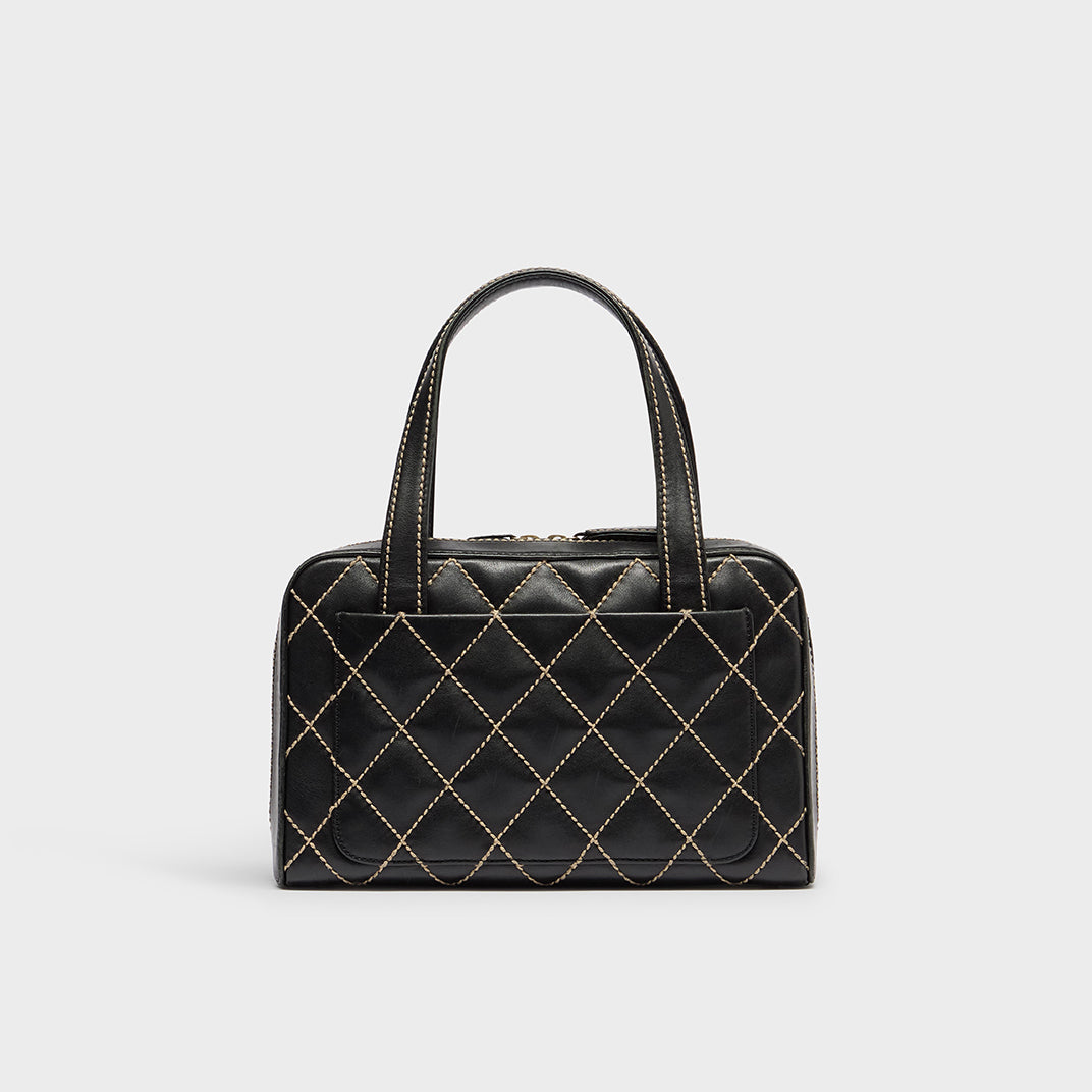 Wild Stitch Top Handle Bag