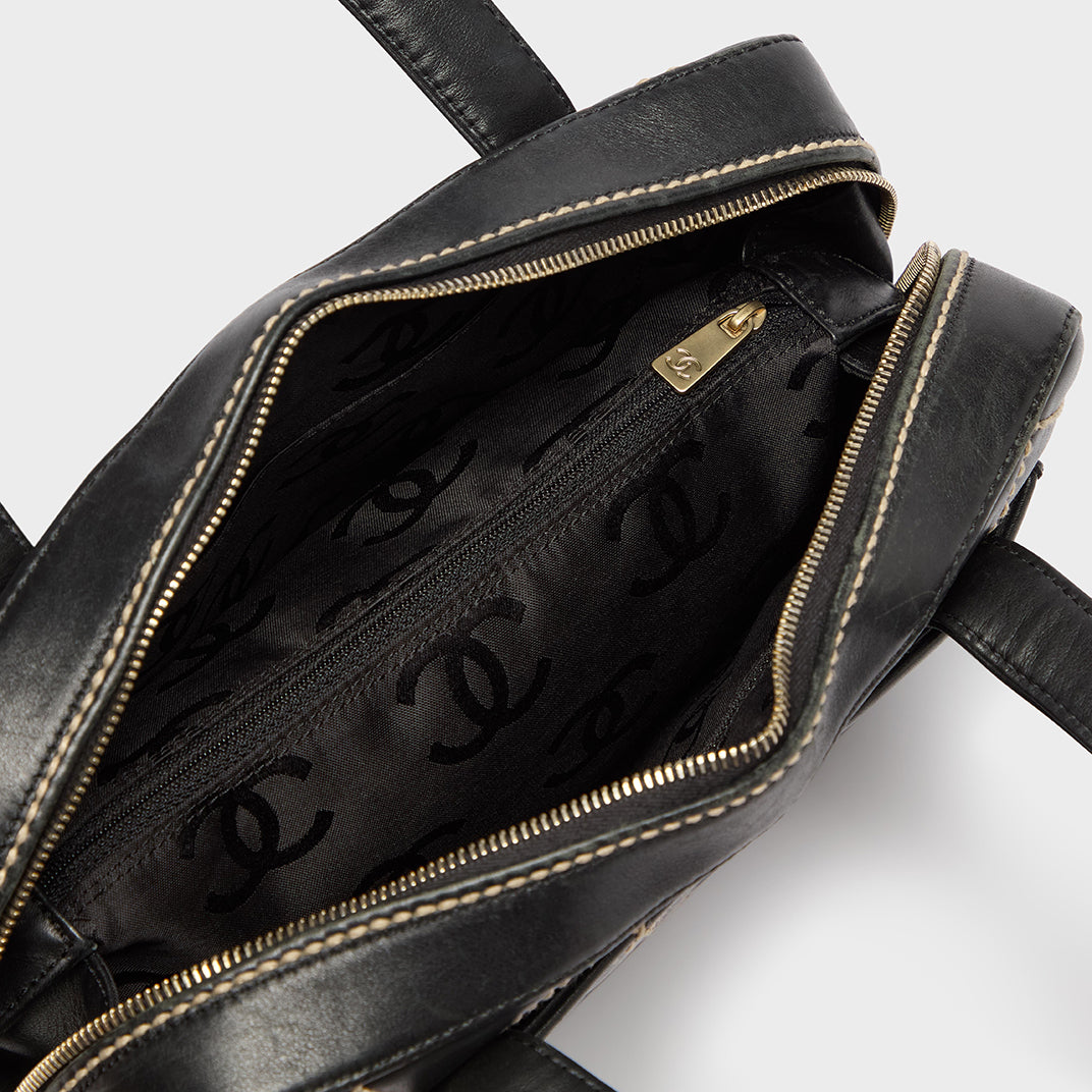 Wild Stitch Top Handle Bag