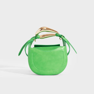 CHLOÉ Kiss Small Leather Tote in Green [ReSale]