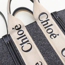 Load image into Gallery viewer, CHLOÉ Small Woody Tote Bag in Grey [ReSale]