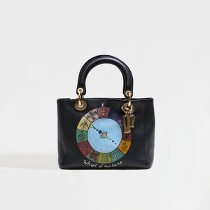 CHRISTIAN DIOR Vintage Lady Dior Wheel of Fortune Bag [ReSale]