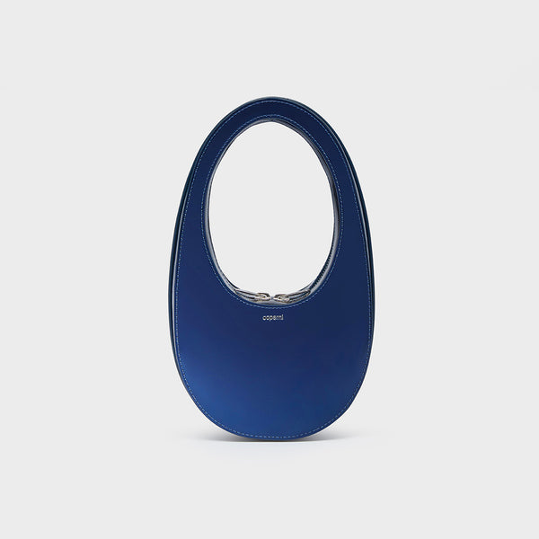 トートバッグ Coperni Mini Swipe Bag - Coperni - Leather - Blue Coperni Mini Swipe Leather Tote Bag In Blue | ModeSens