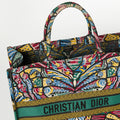 Large Multicolour Butterfly Book Tote