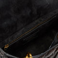 Small Lady Dior in Crinkled Patent Cannage