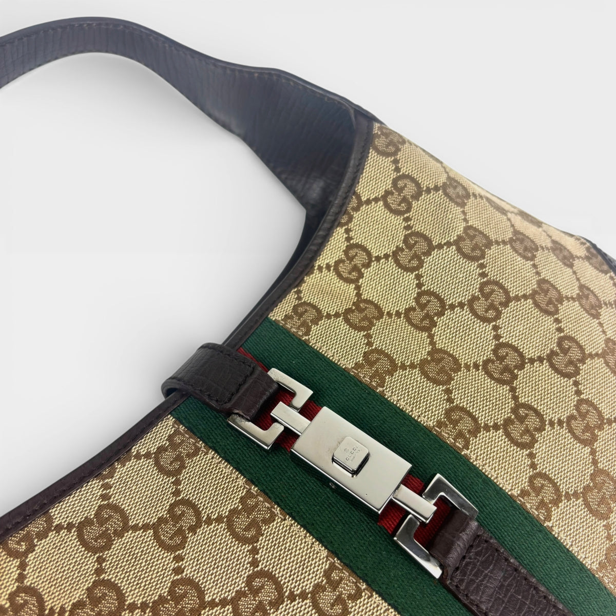 GUCCI Jackie 1961 Mini Hobo bag in Canvas | COCOON