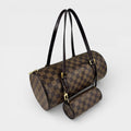 Papillon 30 in Monogram Damier
