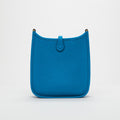 Mini Evelyne Bag in Bleu Zellige Clemence Leather