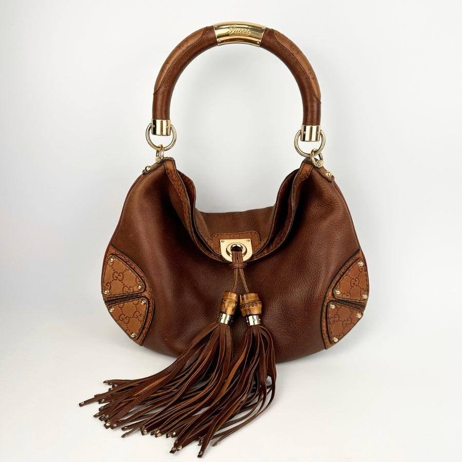 Vintage Indy in Brown Leather