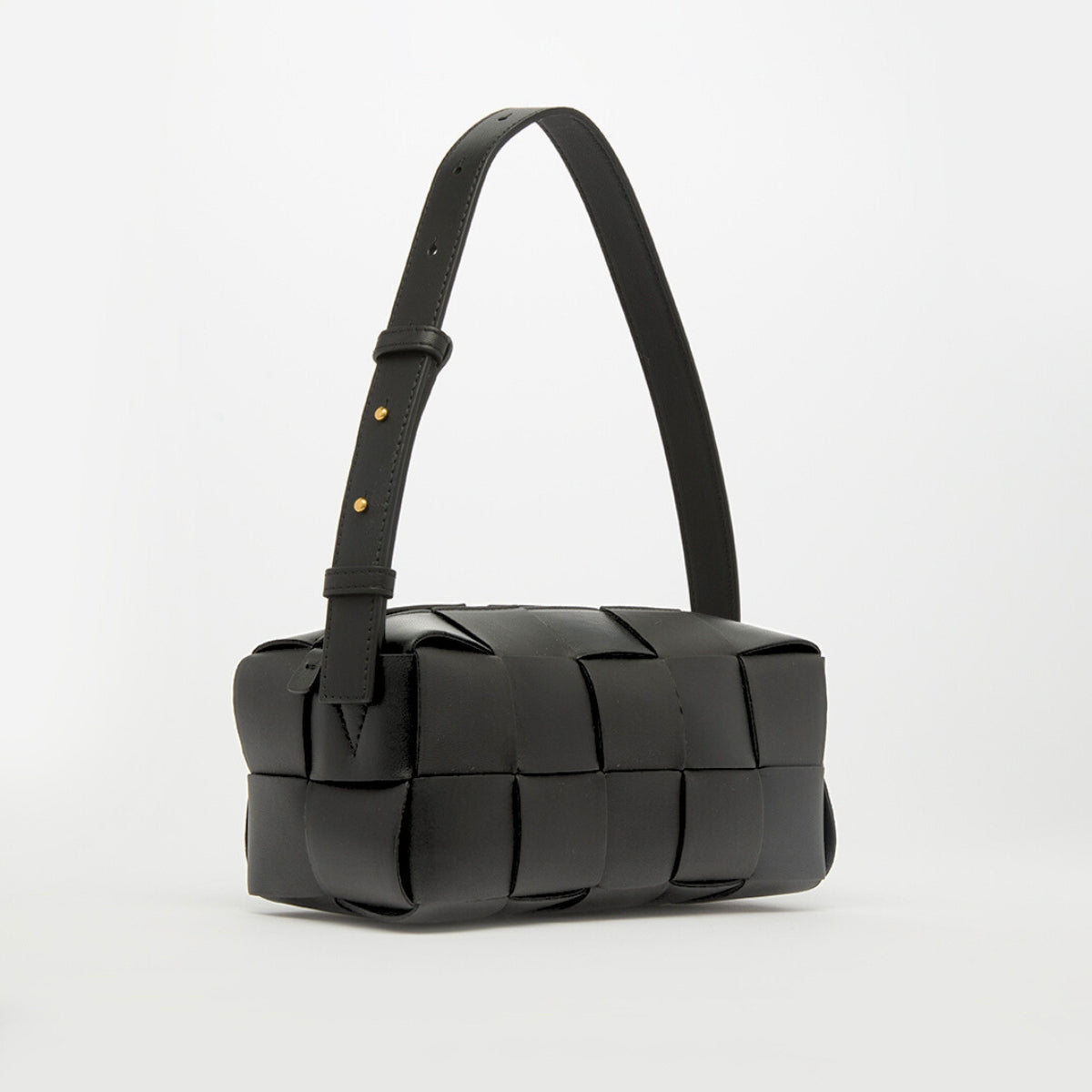Small Brick Cassette Bag in Black
