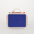 Medium Tricolour CC Filigree Vanity Case in Caviar Leather